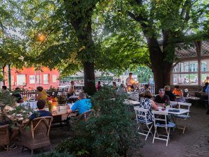 Biergarten im Fährhaus Caputh